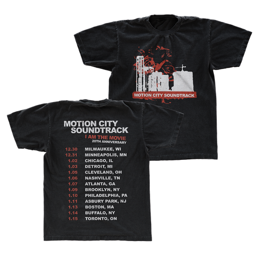 I Am the Movie Tour - City Tee front and back